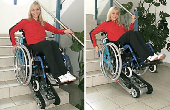 Oruga salvaescaleras