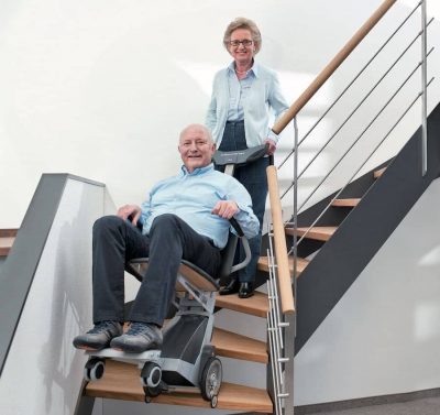 Inicio 29 Silla salvaescaleras manual Scala Combi