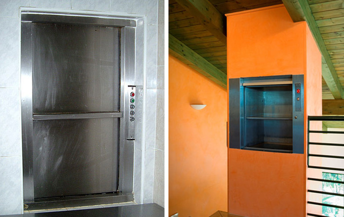 Elevadores para restaurantes